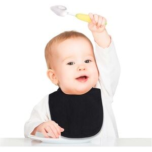 10 Pack Of Waterproof Baby Bibs Organic Cotton Soft Cloth Adjustable Snap